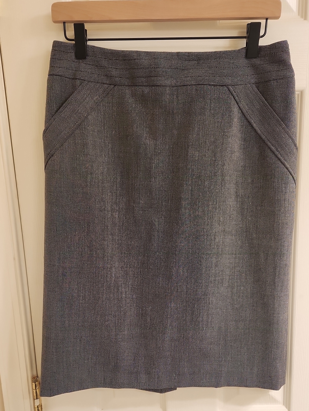 Classic Gray Women's Pencil Skirt